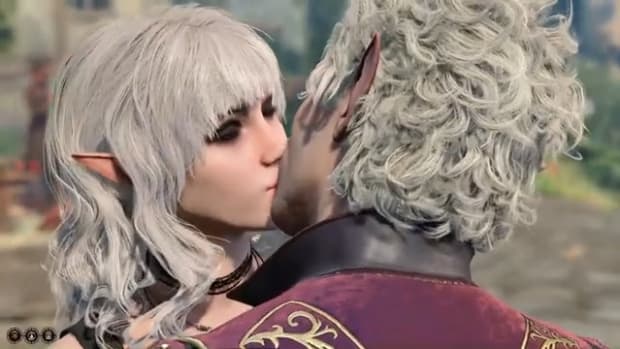 Baldur's Gate 3 new kisses Astarion